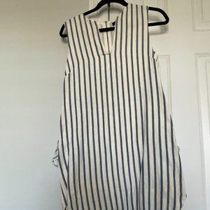 BCBG Poplin Striped/Polka Dot Sundress Size 04